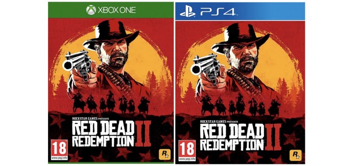 Fnac: Red Dead Redemption 2 sur PS4 ou Xbox One à 19,99€