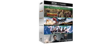 Amazon: Coffret 4 films Blu-Ray 4K UHD (Jumanji, Spider-Man, SOS Fantômes, La Tour Sombre) à 25,99€