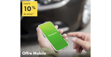 Europcar: Jusqu'à 10% de remise en réservant votre véhicule depuis les applications ou le site mobile