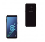 Auchan: Smartphone Samsung Galaxy A8 - 32 Go - 5,6 pouces - Noir à 249.90€ au lieu de 369.90€