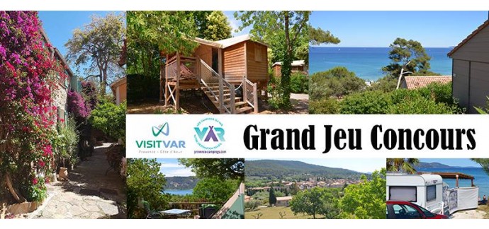 Provence Camping: Tentez de gagner un séjour pour 4 personnes en location dans le Var 