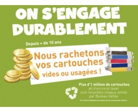 Bureau Vallée: Bureau Vallée rachète vos cartouches d'encre vides ou usagées