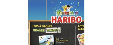 Haribo: 2 séjours pour 2 adultes et 3 enfants au Parc du Futuroscope et des bonbons à gagner