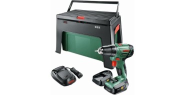 Cdiscount: Perceuse visseuse sans fil BOSCH 14,4V BOSCH – PSR 1440 LI + WorkBox – 2 batteries 1,5 Ah à 94.99€