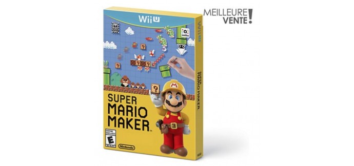 Boulanger: Jeu Wii U Nintendo Super Mario Maker + Artbook à 23.99€ au lieu de 39.99€