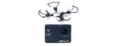 E.Leclerc: Caméra sportive TAKARA Cs22pk + mini drone à 19.77€ au lieu de 59.90€