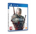 Cdiscount: Jeu The Witcher Wild Hunt sur PS4 à 11.99€