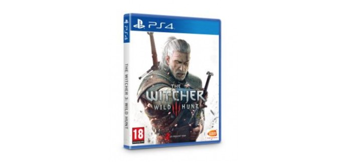 Cdiscount: Jeu The Witcher Wild Hunt sur PS4 à 11.99€