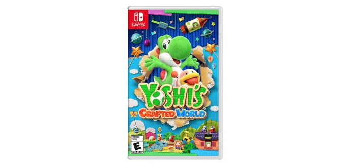 Amazon: Yoshi's : Crafted World Nintendo Switch à 44,49€