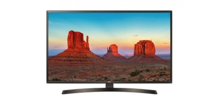 Fnac: TV LG 43UK6400 UHD 4K 43" à 349.99€ au lieu de 399.99€