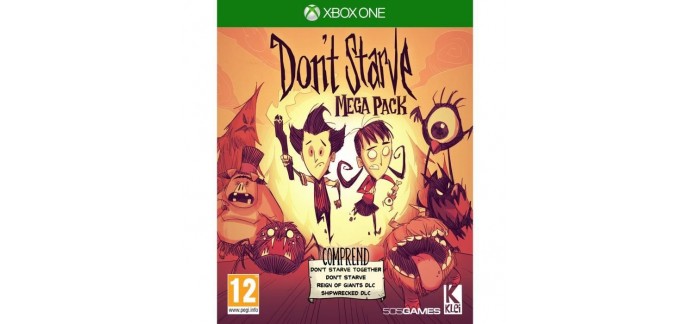 Cdiscount: Don't Starve Megapack Jeu Xbox One à 10.99€ au lieu de 21.96€