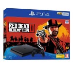 Cdiscount: Pack PS4 500 Go + Red Dead Redemption 2 en soldes à 287,99€