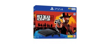 Cdiscount: Pack PS4 500 Go + Red Dead Redemption 2 en soldes à 287,99€