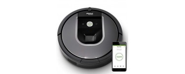 Amazon: Aspirateur robot avec forte puissance d'aspiration iRobot Roomba 960 à 474€ au lieu de 649€