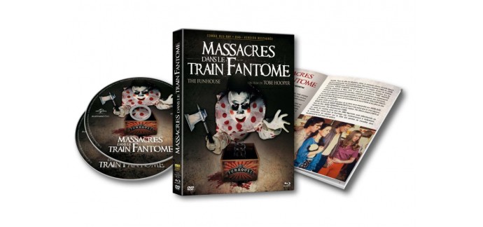 Rakuten: Massacres dans le train fantôme - Édition Collector Blu-ray + DVD à 13.51€ au lieu de 16.89€