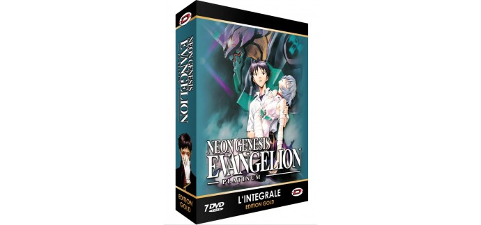 Rakuten: Neon Genesis Evangelion - Platinum - Coffret Gold 7 DVD - 26 épisodes à 9.86€ au lieu de 10.95€