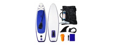 Cdiscount: Pack Paddle Gonflable 305x71x10cm - Bleu et blanc - Accessoires compris à 149.99€