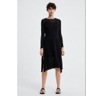 Zara: Robe tricot bimatière à 12,99€