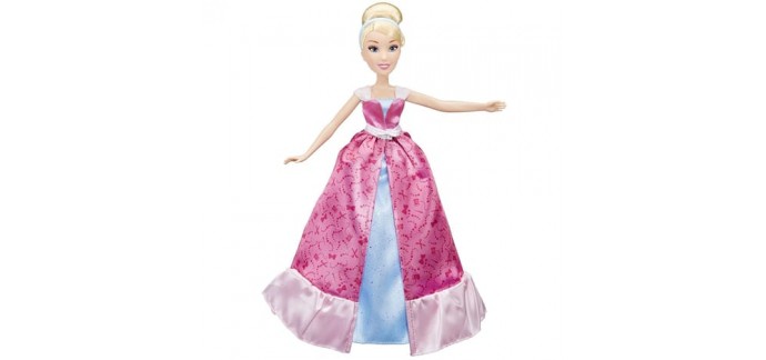 Auchan: Cendrillon tenue magique Disney Princesse HASBRO à 8.79€ au lieu de 21.99€