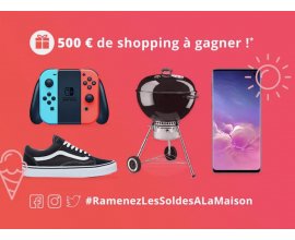 Rakuten: Tentez de gagner 500€ de shopping sur Rakuten