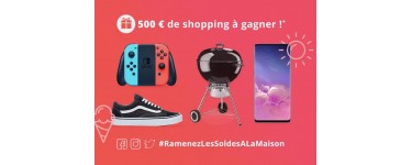 Rakuten: Tentez de gagner 500€ de shopping sur Rakuten