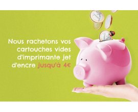 Cartouche Vide: Recevez de l'argent contre vos cartouches d'imprimante jet d'encre vides