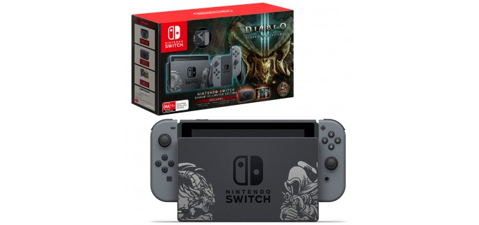 Amazon: Console Nintendo Switch Edition Limitée Diablo III à 354,99€