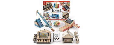 Cdiscount: Nintendo Labo - Toy-Con 01 - Multi Kit à 9,99€ au lieu de 69,99€