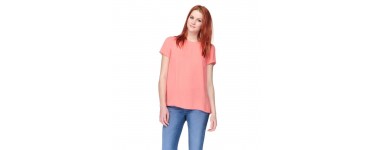 Cdiscount: T-Shirt Rose Femme NEW LOOK à 4.94€ au lieu de 12.99€
