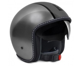Cdiscount: Blade casque jet gris metal et anthracite logo noir MOMO DESIGN à 51€ au lieu de 169.99€