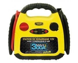 Cdiscount: Station de démarrage 300A et Compresseur 12V à 24.99€ au lieu de 44.99€
