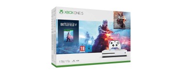 Amazon: Pack Xbox One S 1 To Battlefield V - Edition Deluxe à 229,99€ au lieu de 299,99€