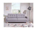 Rue du Commerce: Canapé SCANDI - 3 places - Convertible - Gris Clair BOBOCHIC à 399.99€ au lieu de 999€