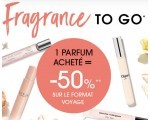 Sephora: 1 parfum grand format acheté = -50% sur le format voyage