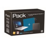 Fnac: Pack Fnac PC Ultra-Portable HP Pavilion 14-bf018nf 14" + Housse + Souris sans fil X3000 à 739.99€