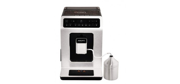 Amazon: Machine à Café Krups EA891D10 Automatique avec Broyeur à Grains à 606.17€ au lieu de 949.99€