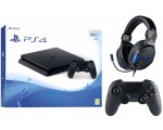 Micromania: Console PS4 500Go + casque Sony V3 + Manette sans fil Nacon V3 à 329,97€