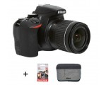 Boulanger: Appareil photo Reflex Nikon D3500+18-55VR+Sac+16Go+Batterie à 479€ au lieu de 599€