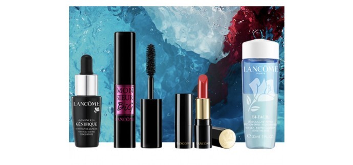 Lancôme: 4 mini produits Lancôme offerts dès 100€ d'achat