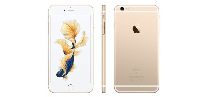 Amazon: Apple iPhone 6s Plus 128GB Or à 389€