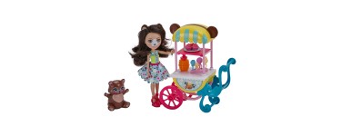 Auchan: Chariot à bonbon + poupée ENCHANTIMALS Mtt Enchantimals à 8.29€ au lieu de 16.99€