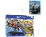 Cdiscount: Pack PS4 1To Noire + Crash Team Racing + 2e manette DualShock 4 Noire V2 + God of War Jeu à 299,99€