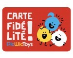 PicWicToys: 1% du montant de vos commandes offert en chèque cadeau en adhérant à la carte de fidélité