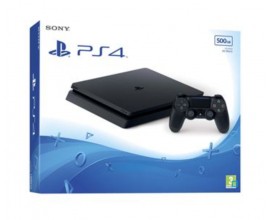 Fnac: Console Sony PS4 Slim 500 Go Noir à 249.99€ au lieu de 299.99€