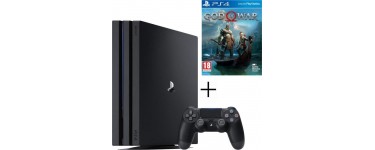 Cdiscount: PS4 Pro 1To Noire + God of War Jeu PS4 à 340.23€ au lieu de 469.99€