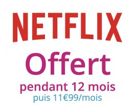 B&You: Netflix offert 12 mois en souscrivant à une Bbox Must ou Ultym avec 1 Forfait Sensation 50 Go et +