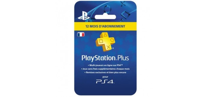 CDKeys: Abonnement 12 mois PlayStation Plus (PS+) à 44,99€