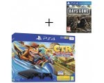 Cdiscount: Pack PS4 1 To Noire + Crash Team Racing + 2ème manette DualShock 4 Noire V2 + Days Gone à 299.99€