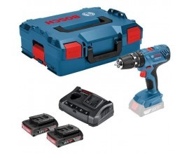 Cdiscount: Perceuse visseuse à percussion GSB18V-21 BOSCH Professional - 2 batteries 18 V 2 Ah Li-ion à 159.99€