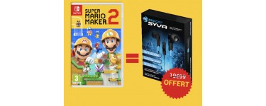 Micromania: 1 casque audio offert pour l'achat du jeu Super Mario Maker 2